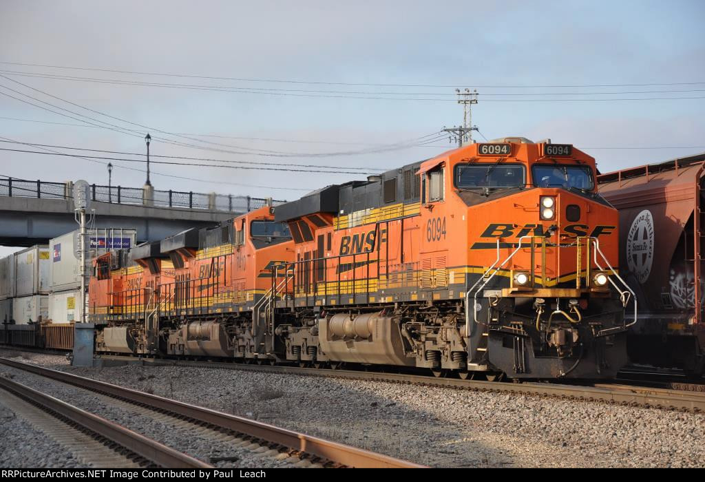 Intermodal cruises east through University